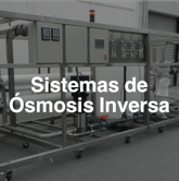 Sistemas de Ósmosis Inversa